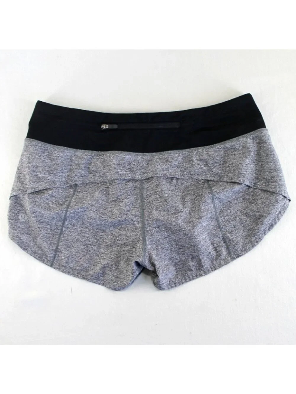Lululemon Speed Up Shorts Womens Sz 6 Heather Gray Liner 3